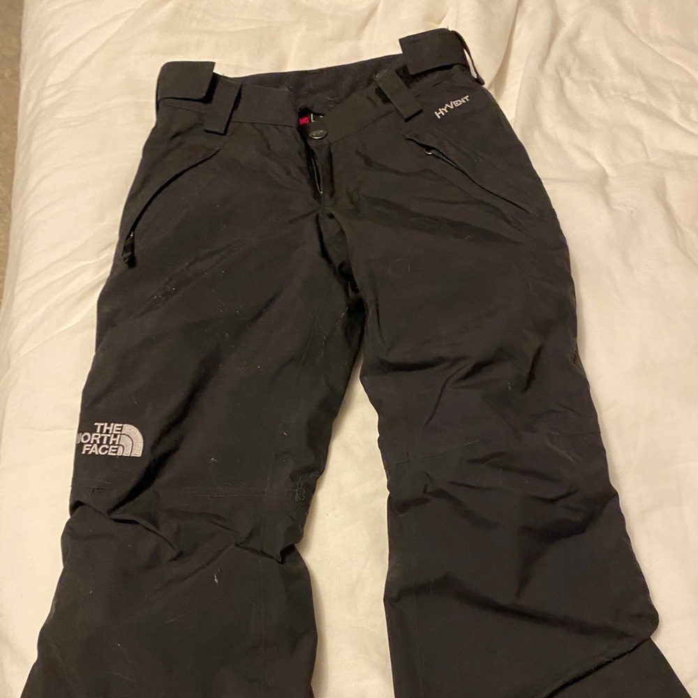 North Face kids HyVent lined ski pants XS (6)